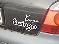 Rückansicht eines KENZO-Twingo