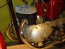 1964 Sanglas Rovena motorcycle engine (built by Hispano Villiers) Rovena 250 1964 - Hispano Villiers Engine.JPG