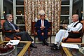 Image 13From left to right: Abdullah Abdullah, John Kerry and Ashraf Ghani during the 2014 Afghan presidential election (from History of Afghanistan)