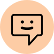 Description de l'image Smiley_icon_orange.svg.