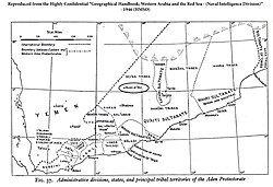 Хавра и окружающие государства в 1946 году.