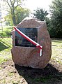 Obelisk z tablicą pamiątkową