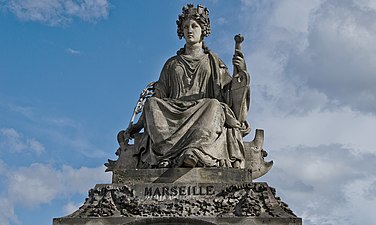 Statue de Marseille.