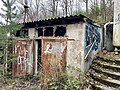 Generatorhaus, rechts die Treppe hoch zur Arbeiterunterkunft