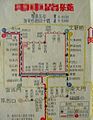 1950年的电车线路图