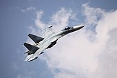 Su-27SM3 flight, Celebration of the 100th anniversary of Russian Air Force.jpg