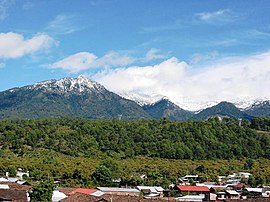 Tancítaro – Pico de Tancítaro im Norden der Kleinstadt