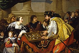 Backgammon játékosok 1634. (Észak-Karolinai Művészeti Múzeum)