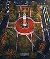 Plaza Fuerza Aérea Argentina con la Torre Monumental en su centro, Retiro.