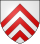 d'argent à 3 chevrons de gueules