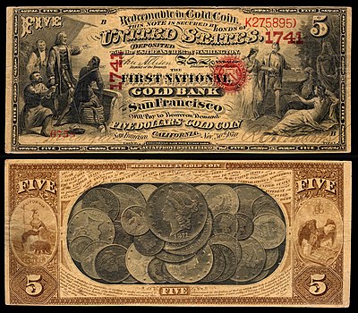 National Gold Bank Note