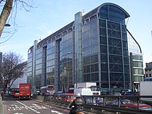 The headquarters of the Wellcome Trust in London, United Kingdom Wellcome.jpg