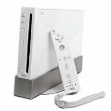 With more than 101 million units sold, the Nintendo Wii is the best-selling home video game console in the seventh generation. Wii console.png