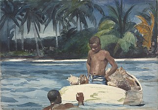 Winslow Homer, West India Divers, 1899