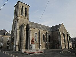 De kerk van Heussé