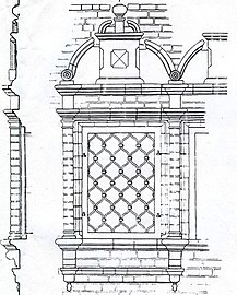 «Աննա Մոնսի տան» պատուհանները (գծագիր)