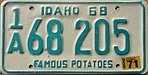 1968-70 Idaho License Plate.jpg