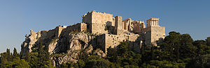 English: Acropolis of Athens panorama (panoram...