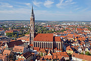 La plus haute tour en brique du monde: Saint-Martin de Landshut, Bavière, Allemagne