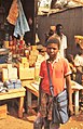 A soap stall at Mopti market, Mali 1996