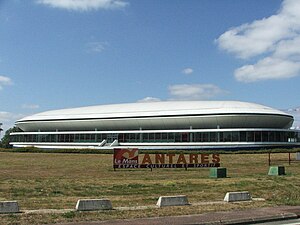 Die Mehrzweckhalle Antarès in Le Mans