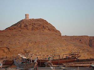 Sur's dhow-building yard