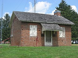 The Beehive School, a historic site in the township