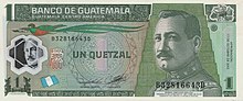 Miniatura para Billete de un quetzal