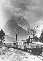 Bayerische Zugspitzbahn, Mai 1931