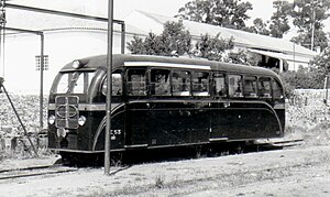 Schienenbus MEyf 53 im Jahre 1968