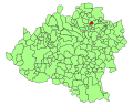 Розташування муніципалітету Кастільфріо-де-ла-Сьєрра