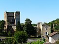 Castle ruins, northeast side