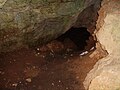 Cavità all'interno della grotta