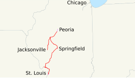 Image illustrative de l’article Chicago, Peoria and St. Louis Railroad