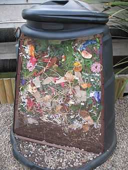 Compost bin cutaway by Bruce McAdam