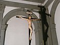 Crucifixul din biserica Santo Spirito, Florența (unica sculptură în lemn a lui Michelangelo)