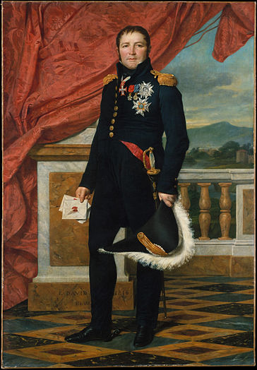 Étienne Maurice Gérard by Jacques-Louis David