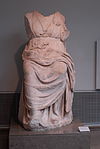 Later statue of Dionysos. British Museum.