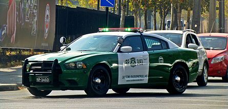 Dodge Charger 2014 of the Chilean Police Dodge Charger, Carabineros de Chile.jpg