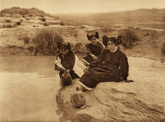 Evening in Hopi land, 1922