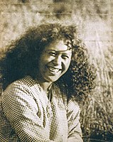 Maori nő, portré-tanulmány
