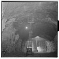 Fra tunnelarbeidet i Ekeberghallene i 1955. Foto: Billedbladet NÅ/Arkivverket, Digitalarkivet