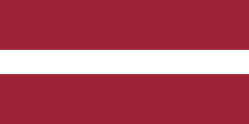 Ficheiro:Flag of Latvia.svg