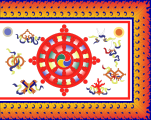 시킴 왕국의 국기 (1914년-1962년)