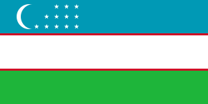 drapel Uzbekistan