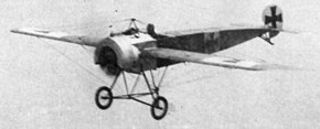 イギリス軍に捕獲されたフォッカー E.III（210/16）