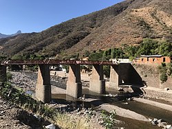 Alte Eisenbahnbrücke unweit von Batopilas