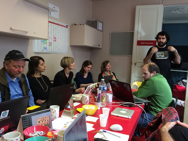 GLAMwiki coordinators meeting, París, 2015