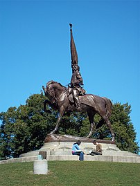 Monument au général Logan (en) (1897), Chicago, Grant Park.