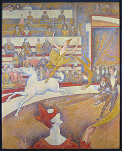 Georges Seurat, Le Cirque (1891), Paris, musée d'Orsay.